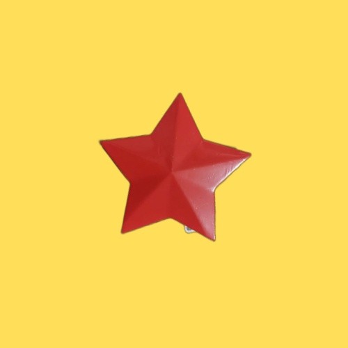 Pin Red Star Bintang Merah Rusia