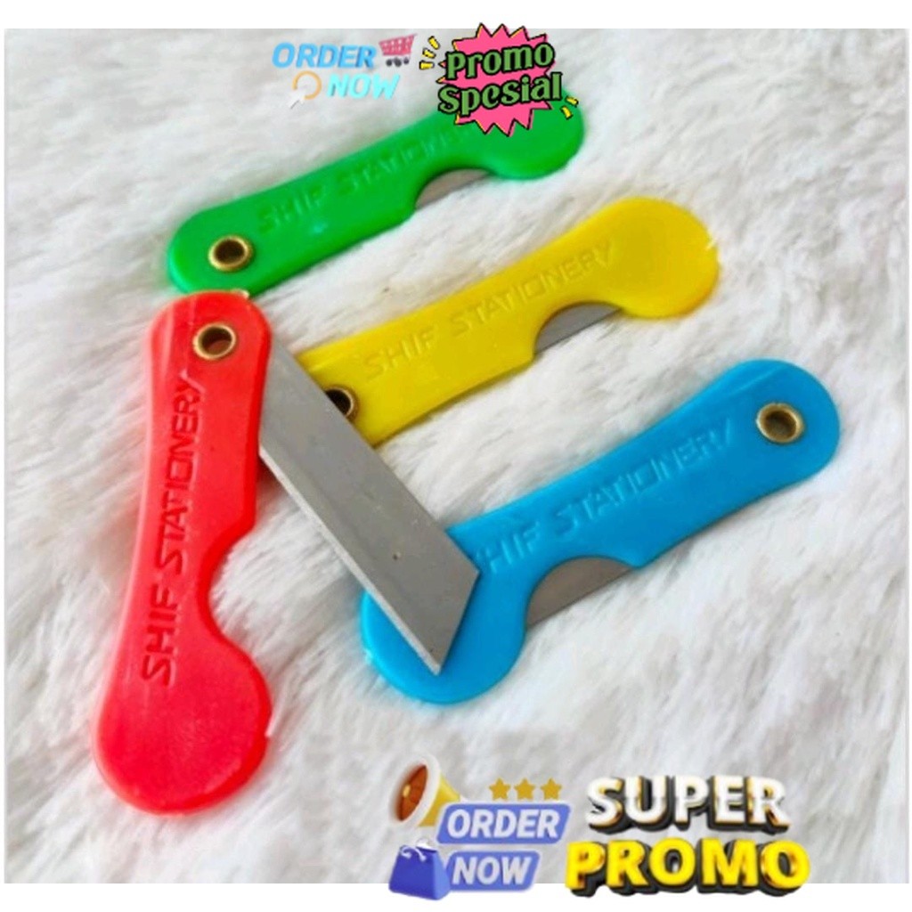 

Bisa Cod Pisau Lipat / Cutter Lipat / Silet Lipat ukuran Kecil / Kater Mini / Cuter Pensil Warna Mini Lucu Serbaguna