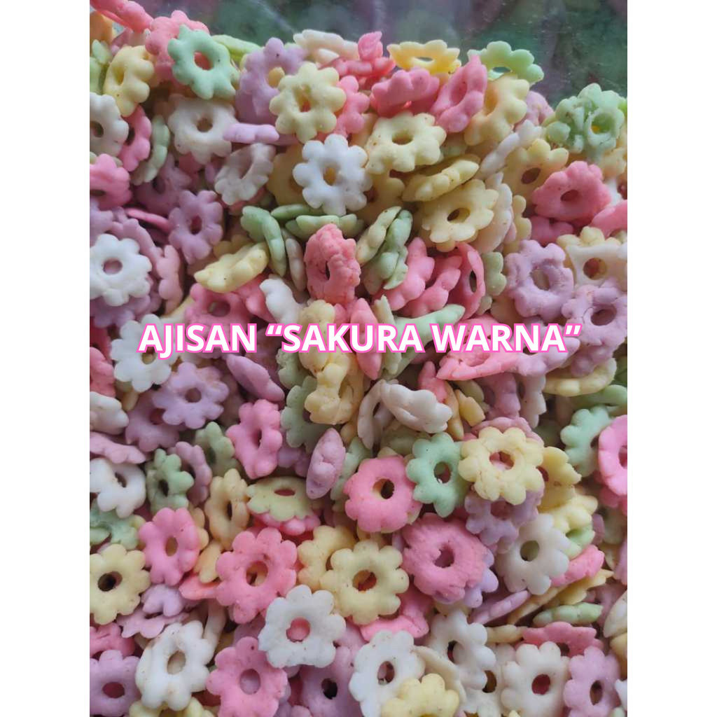 

COD Termurah! Sakura Warna makanan jadul 80an komplit
