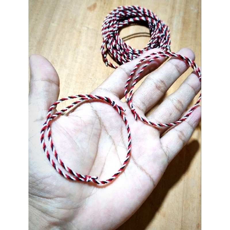 Gelang Tridatu Asli Bali Gelang 3 Warna Gelang Terlaris Rekomendasi Populer Benang 2Mm