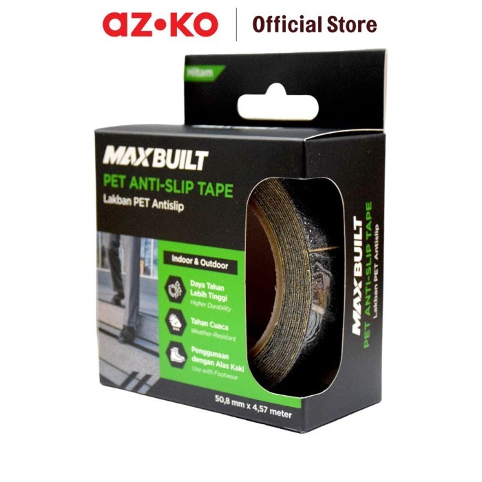 

Promo AZKO Maxbuilt 5cmx4.5 mtr Isolasi Anti Slip Pet - Hitam Tape Safetywalk Lakban Anti Slip Serbaguna Perlengkapan Keselamatan terlaris