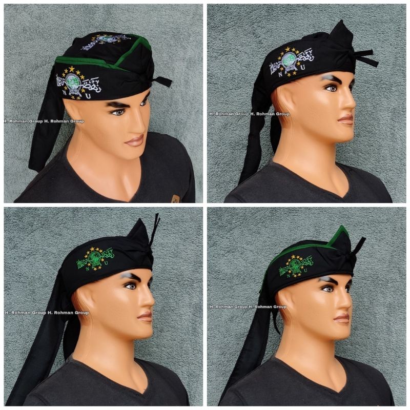 Udeng Blangkon Bordir NU Ukuran Dewasa