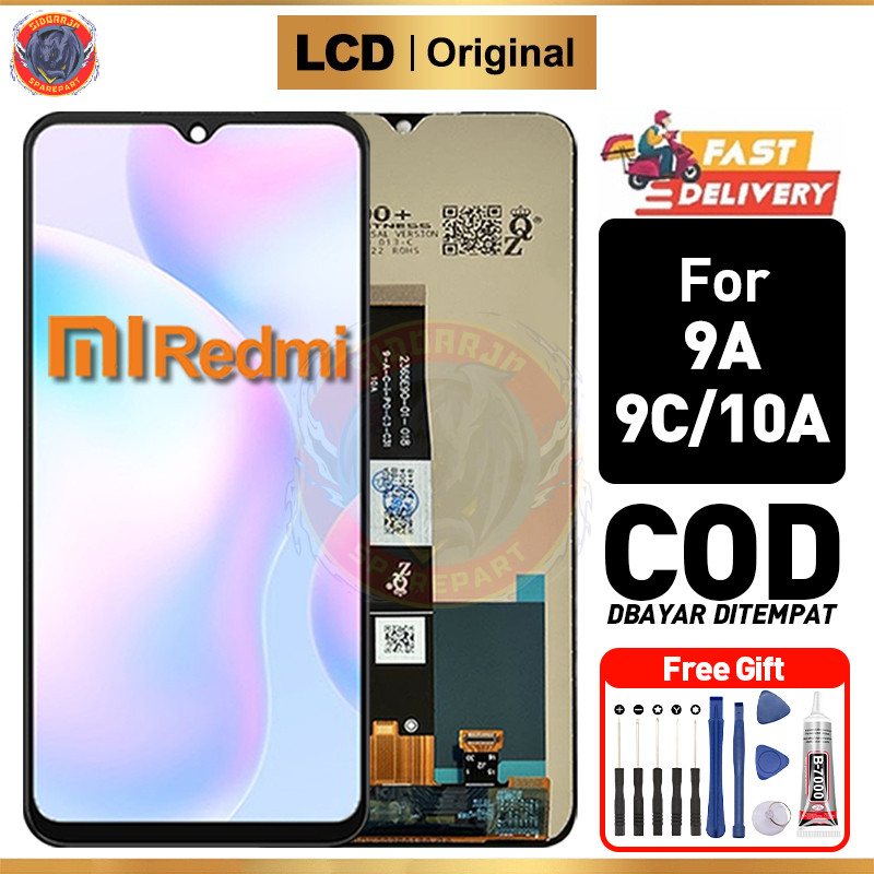 LCD Redmi 9A Redmi 9C LCD Redmi 10A Original Touchscreen Fullset Asli Ori For Glass Touch Screen Dig