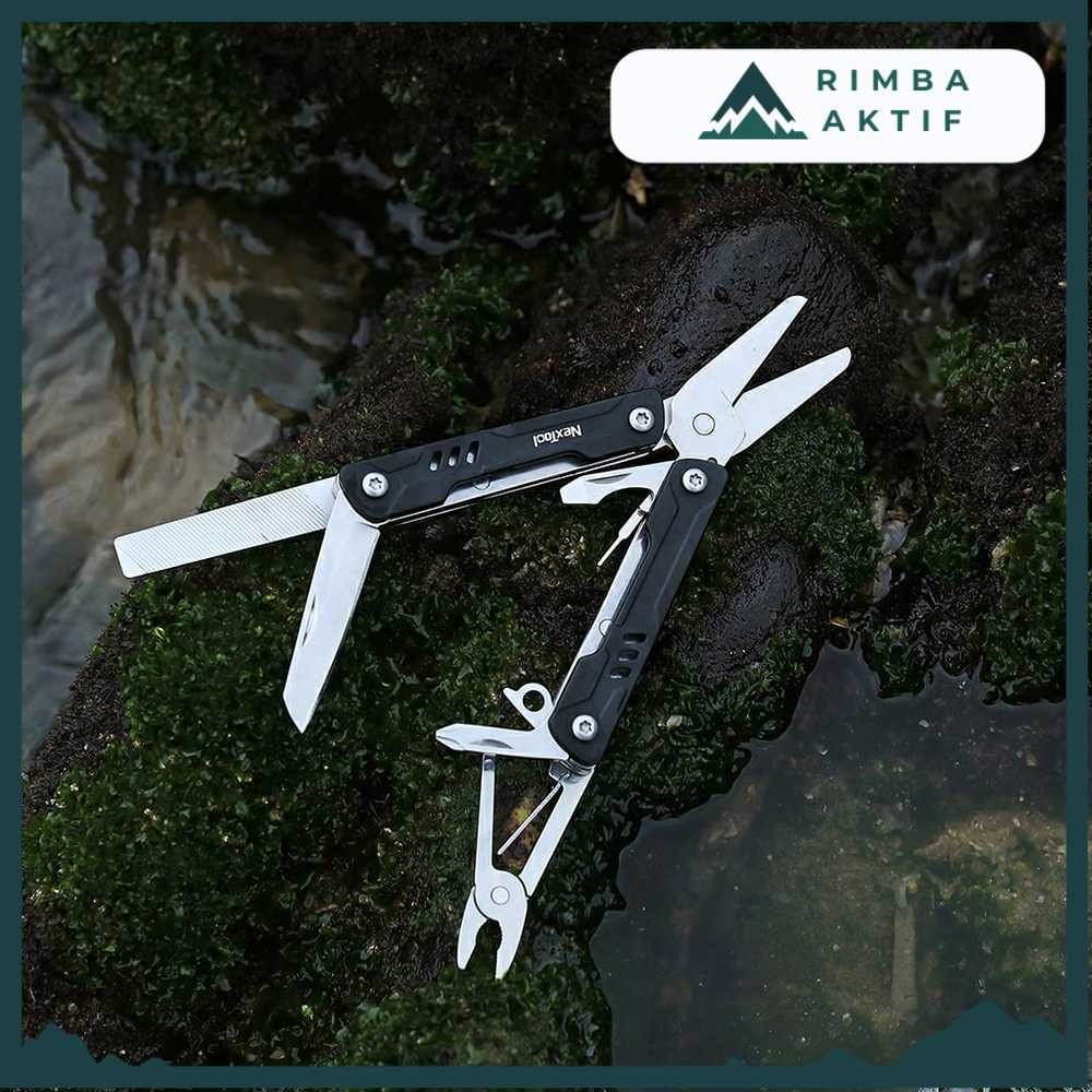 

NexTool Gunting Lipat Multifungsi Swiss Army Multitools EDC - NE20237