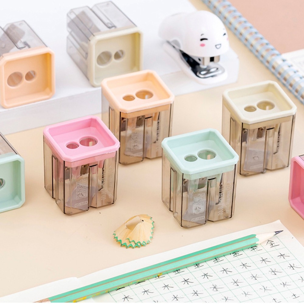 

[DOTDING] Rautan Pensil 2 Lubang Multifungsi dengan Desain Ergonomis - Alat Tulis Sekolah/Kantor & Kebutuhan Reseller H725