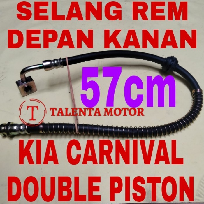 SELANG REM DEPAN KIA CARNIVAL DIESEL BENSIN SEDONA DOUBLE PISTON