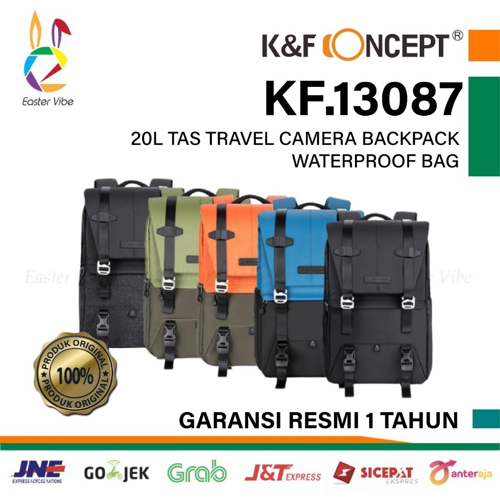 KNF Concept 20L KF13087 Tas Kamera Backpack Waterproof Laptop