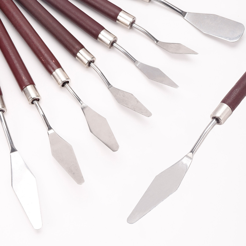 

3/5/7Pcs Stainless Steel Oil Painting Knives Artist Crafts Spatula Palette Knife Scraper Drawing Art Tools Stationery Supplies