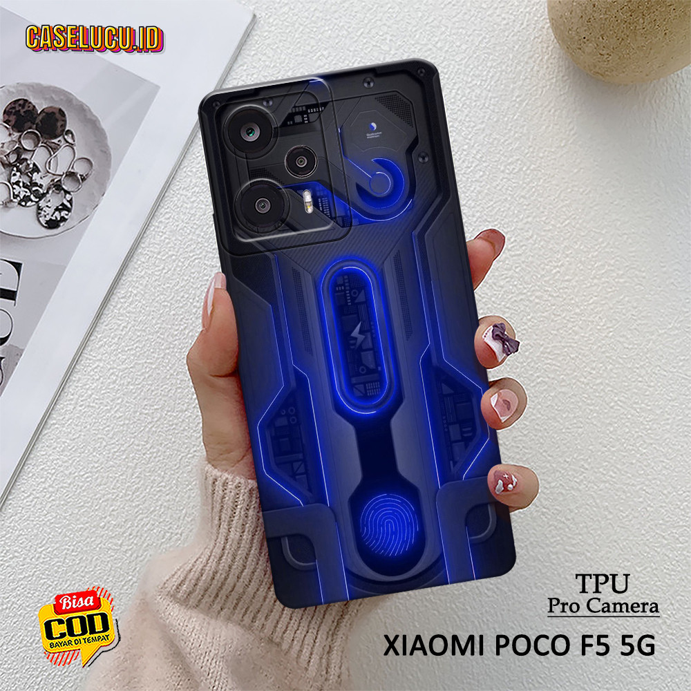 Softcase Hp Xiaomi Poco F5 5G Terbaru - Fashion Case Gaming - Case Xiaomi Poco F5 5G  - Casing Hp Xi
