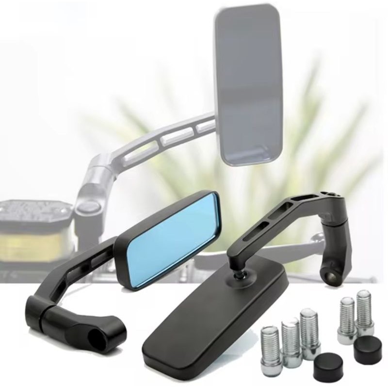 Spion kotak model koso model DYTONA CNC kaca biru universal Vario Aerox Nmax PCX ADV MX king Satria 