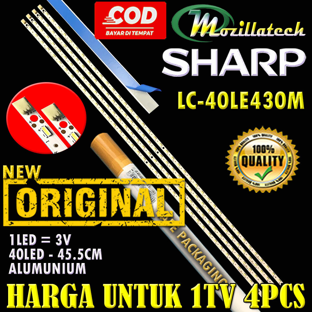 BACKLIGHT TV SHARP 40 LC-40LE430M LC40LE430M 40LE430M 40LE430