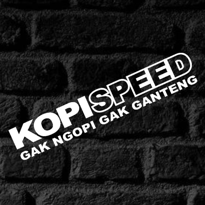 

STICKER KOPISPEED