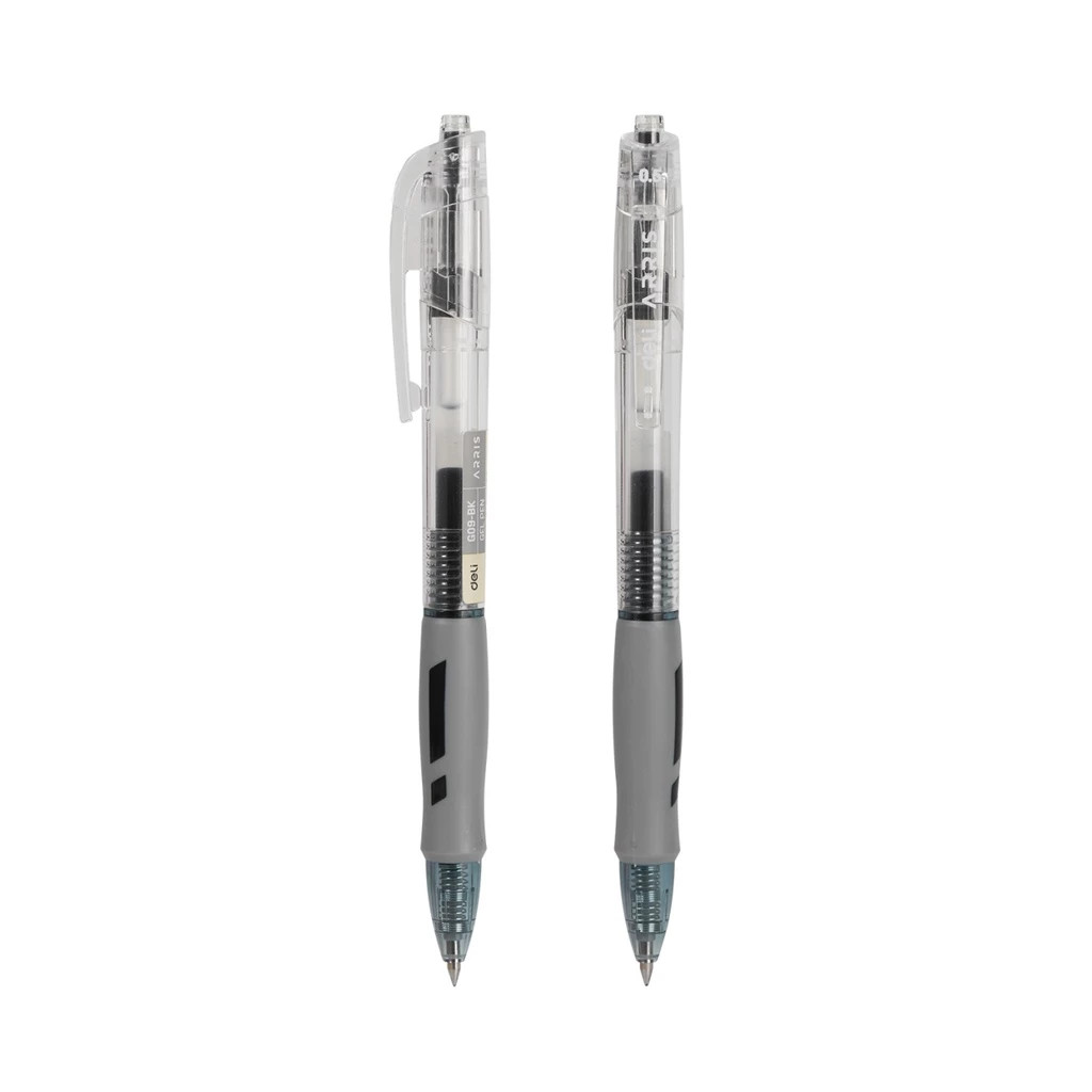 

Deli | Gel Pen ARRIS 0.5 mm | G09-BK | Tinta Hitam