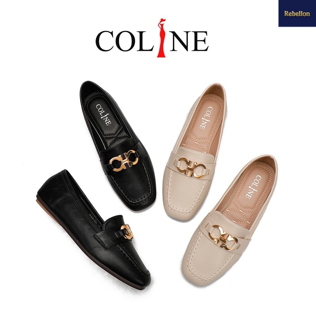 COLINE Sepatu Flatshoes Kerja Wanita C1051