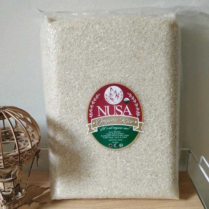 

Beras Organik Long Grain Low IG / Beras Diabetes Nusa 5kg