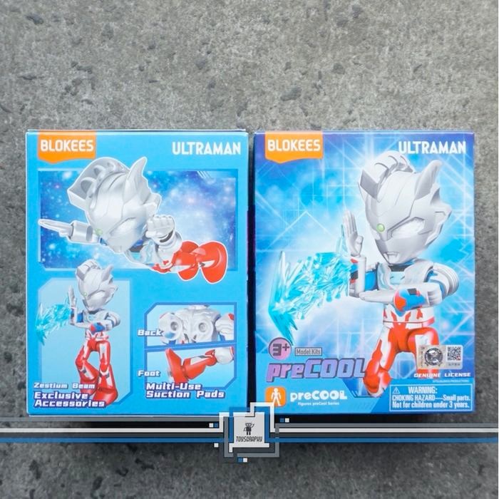 Blokees PreCool ULTRAMAN ZETA ALPHA EDGE Action Figure Blocks Bloks Q SD Chibi