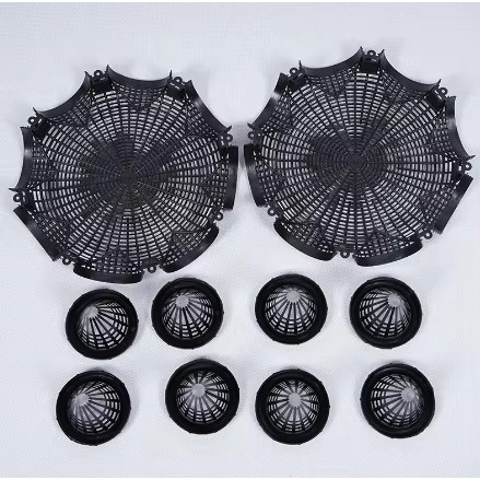 (KIM) Perangkap Ikan / Udang / Bubu Bahan Plastik, Tahan Lama Kandang Pancing Belut Jumbo 8 Lubang /