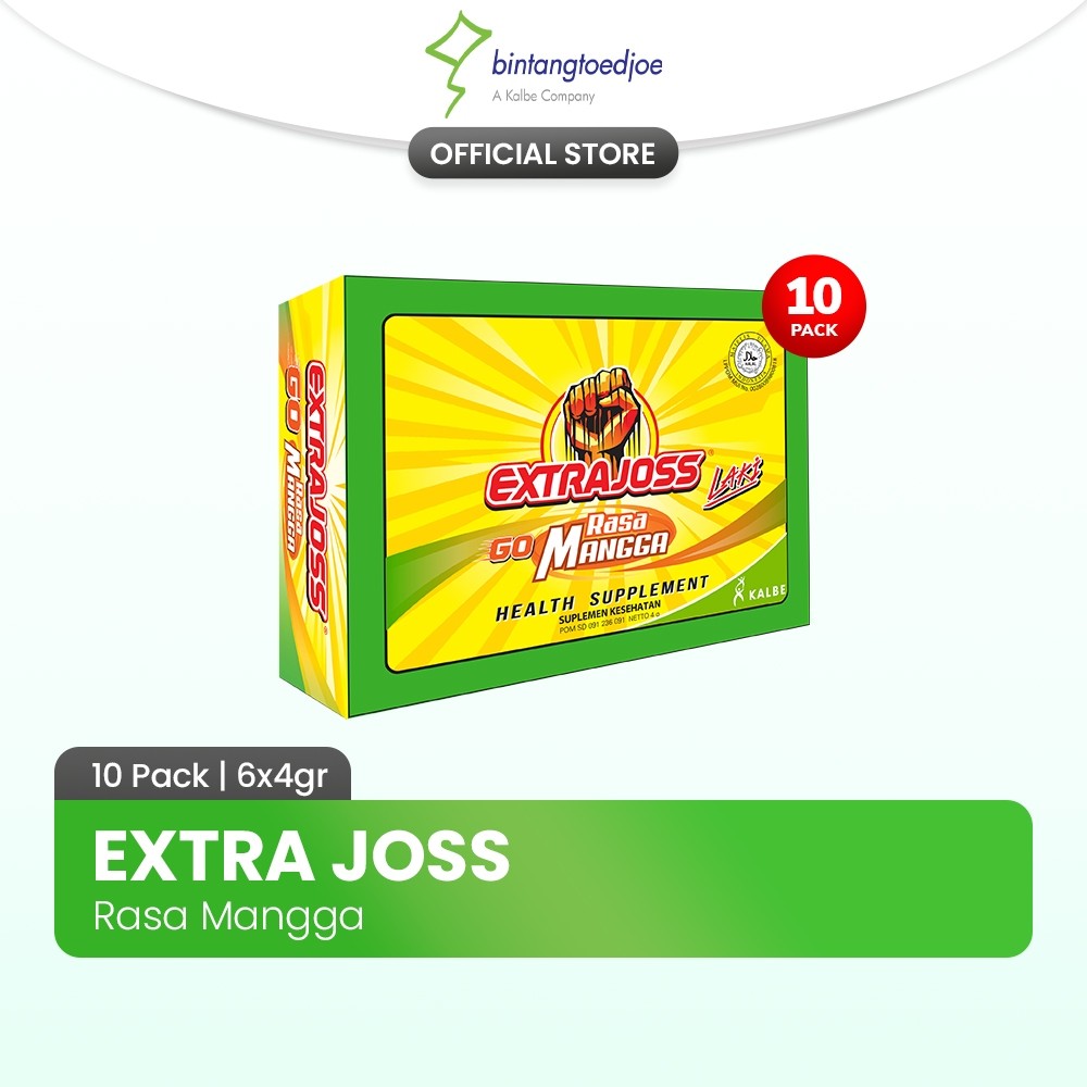 

Extra Joss Laki Mangga 10 Pack (60 Sachet)