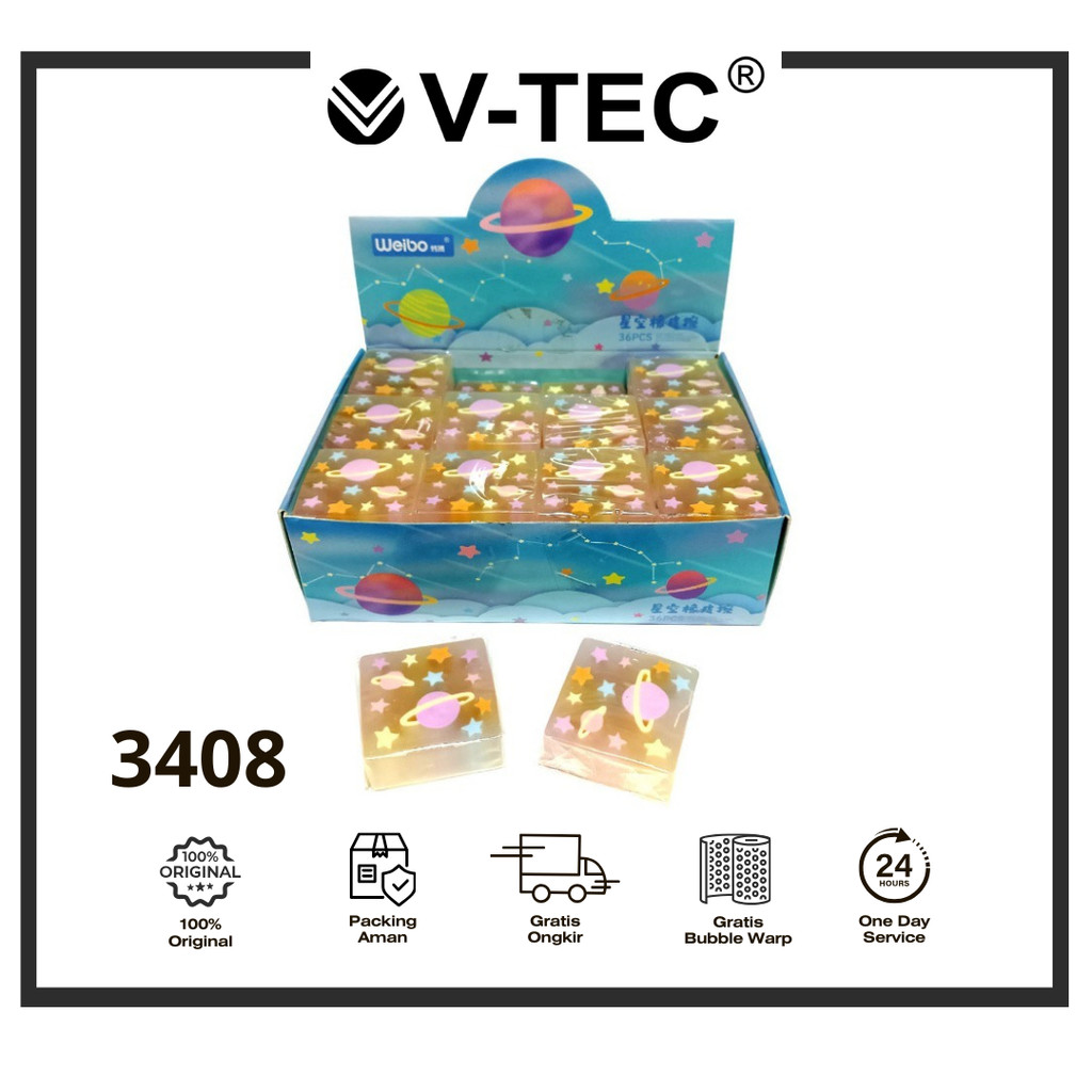 

WEIBO ERASER PENGHAPUS KARAKTER WB 3408 // 3451 // 3452 // 3454 PCS
