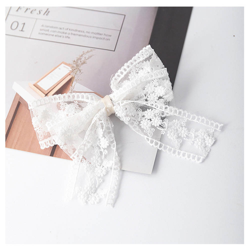 

1-8Yards Lace Ribbon White Black Water Soluble Sewing Accessories 4cm Wide Hollow Flower Embroidery Fabric Needlework DIY Crafts