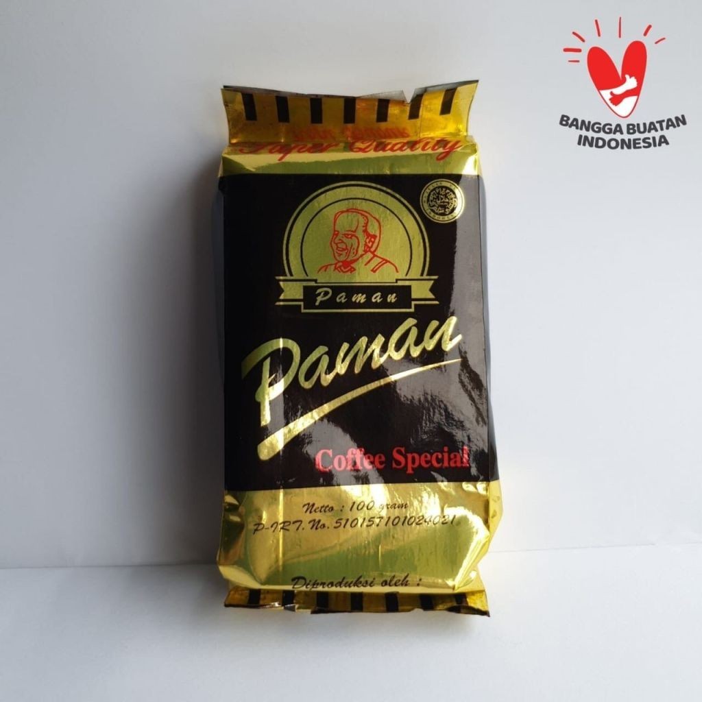 

[Kopi] Paman Kopi Hitam Bubuk 100gr