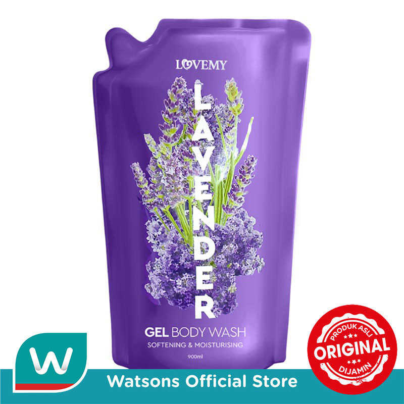 Lovemy Lavender Gel Body Wash Refill 900ml