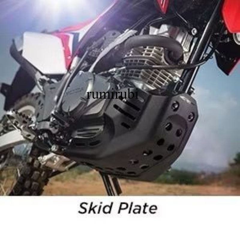 SKID PLATE PELINDUNG MESIN ENGINE GUARD HONDA CRF 150 L K84A ORIGINAL HONDA AHM
