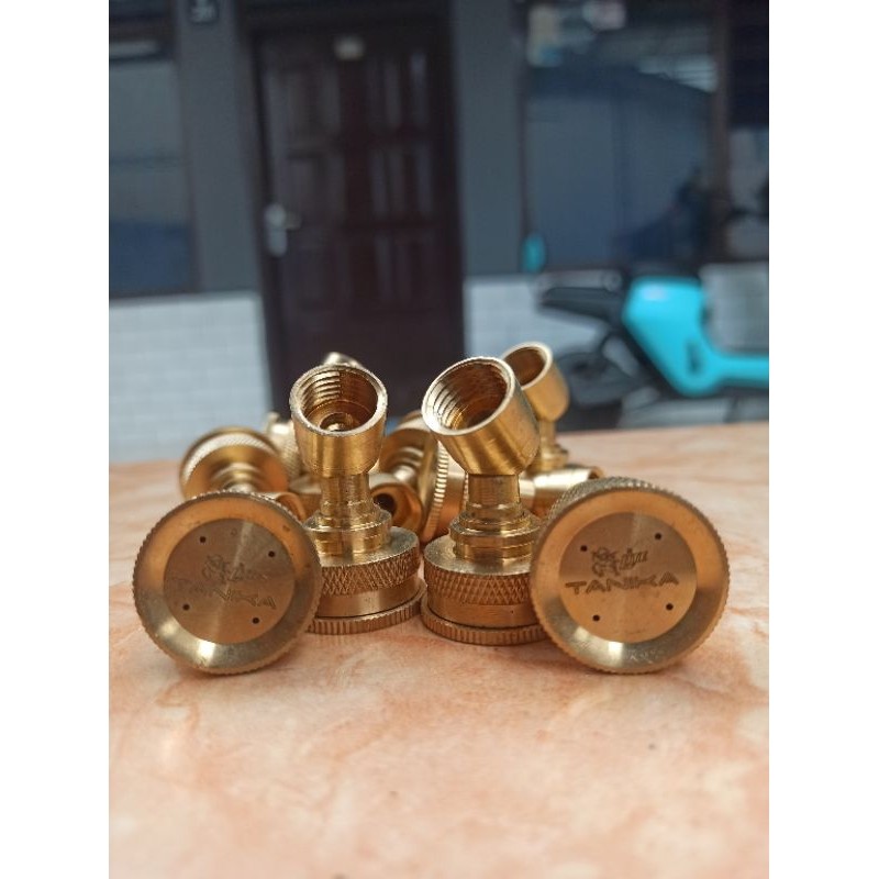 NOZZLE SPUYER TANIKA LUBANG 4 /SPUYER TANIKA ORIGINAL KUALITAS TERBAIK DIKELASNYA