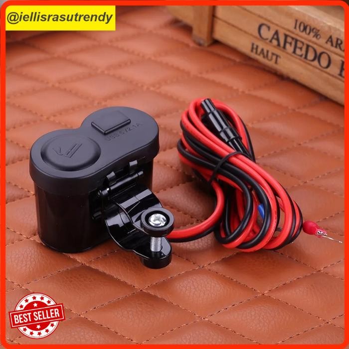 Charger Motor With Lighter Waterprooft - Charger Stang Motor 3016