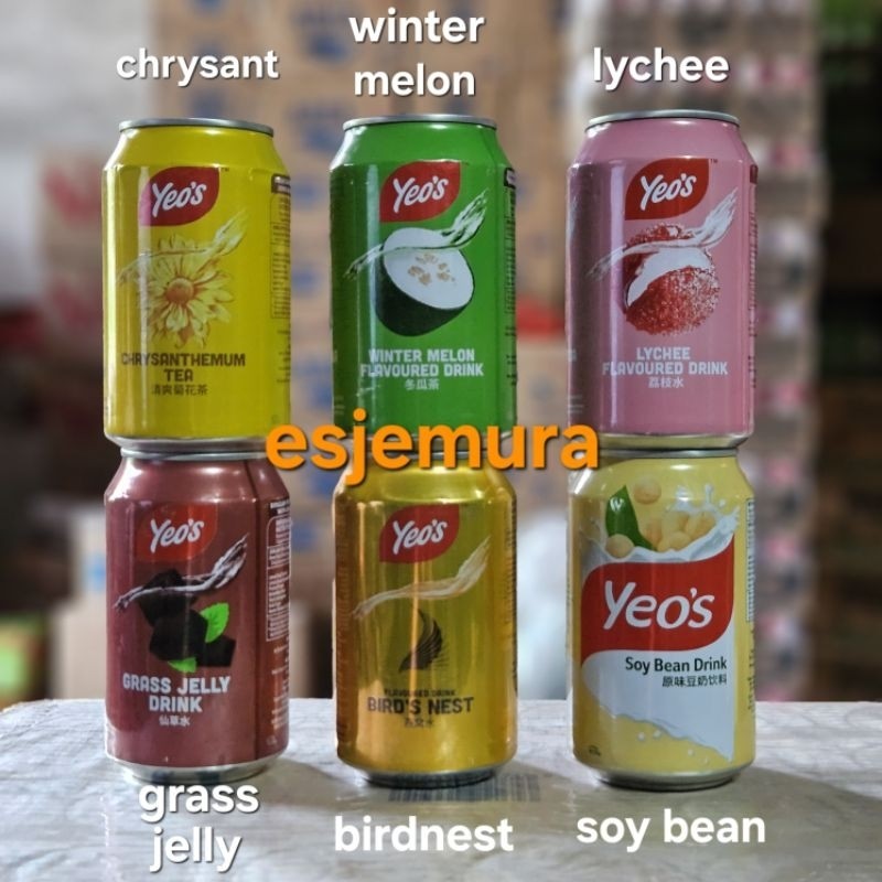 

Minuman Yeos Campur 3 Rasa per dus isi 24 kaleng