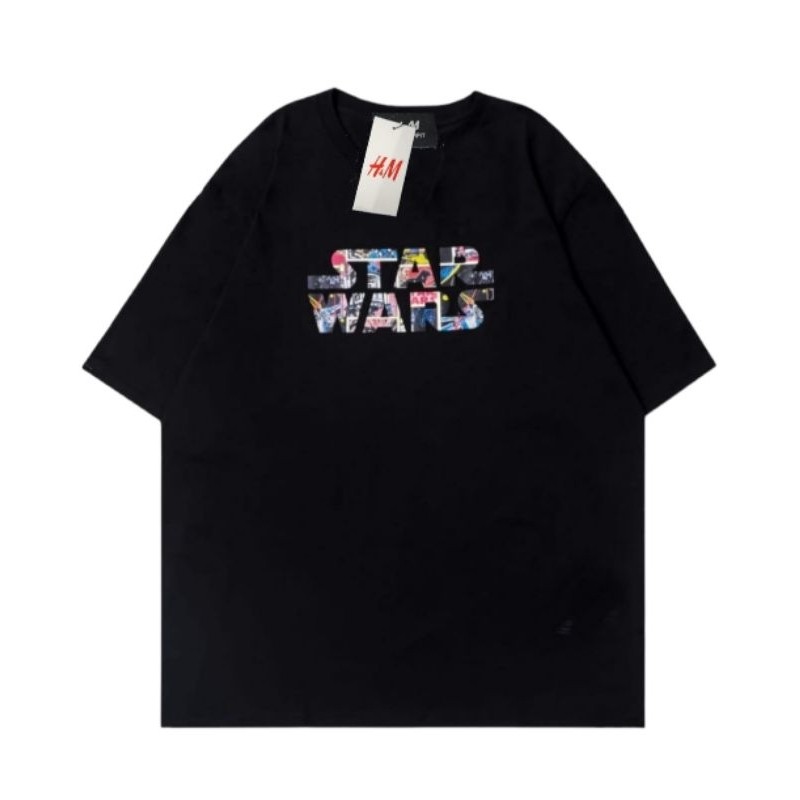 Kaos Star wars Black unisex