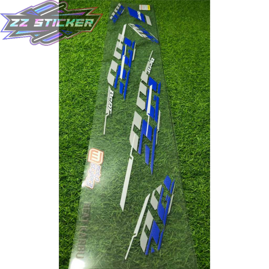 Stiker Transparan Beat Karbu Striping Lis Transparan Beat Karbu