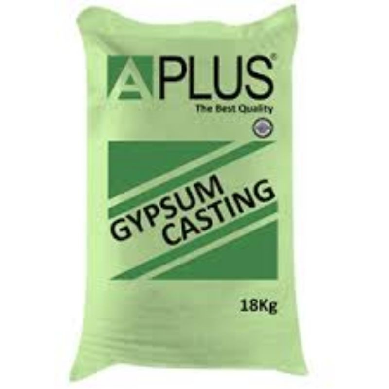 CASTING GYPSUM TAMBAL PLAFON ATAP HARGA PER ZAK 18KG