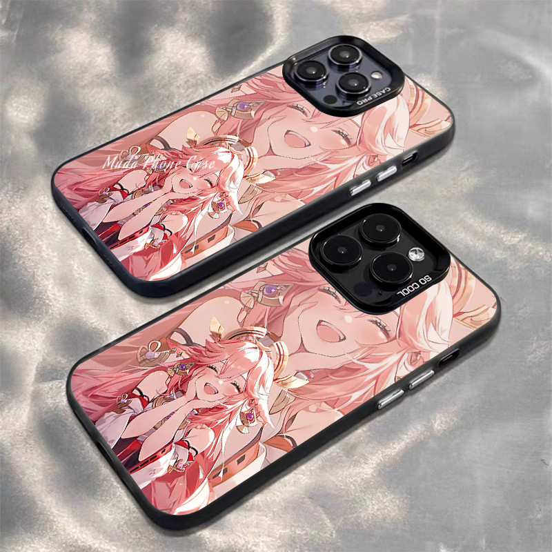 iPhone Casing Hp Genshin impact Yae Miko Case For iPhone 11 12 13 14 15 PRO MAX XR XS X MAX 8 7 6 S 