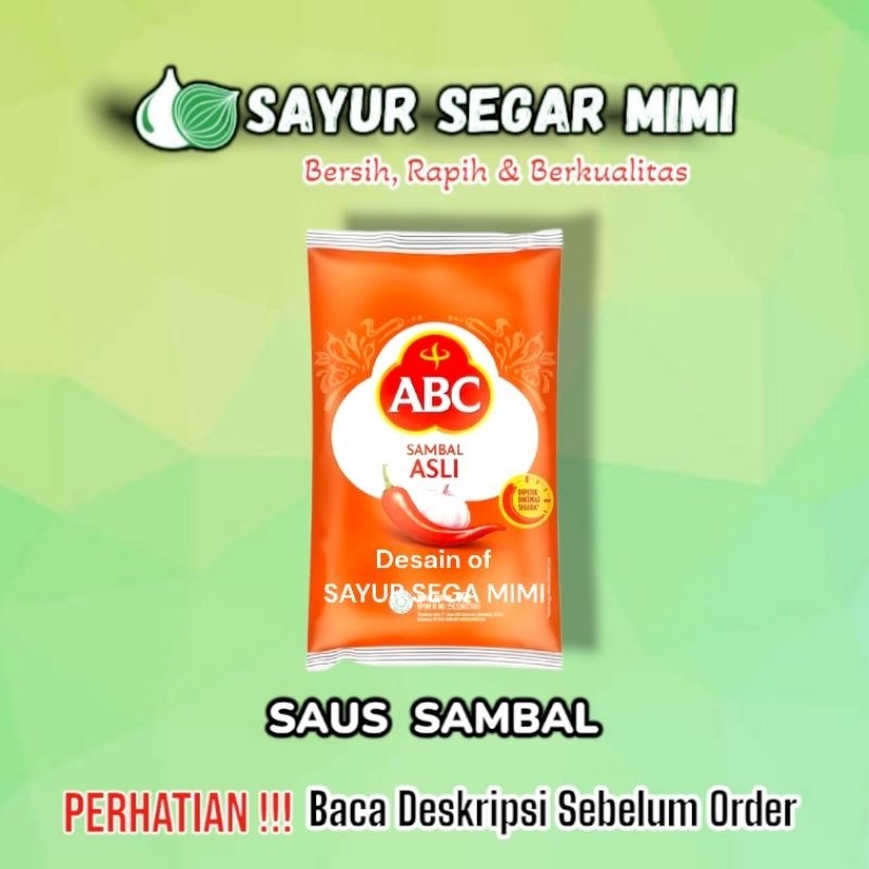 

Sambal Asli ABC 950Gram - Sayur Palembang