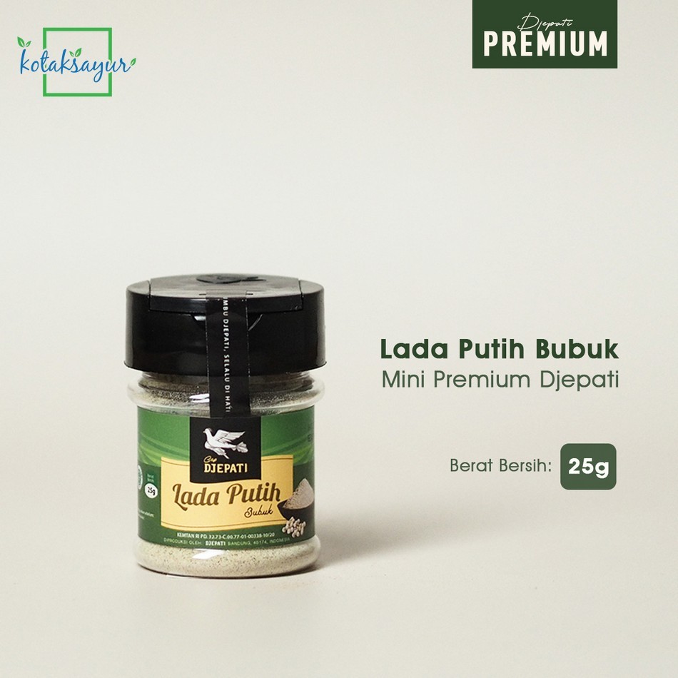 

DJEPATI Lada Putih Bubuk 25gr