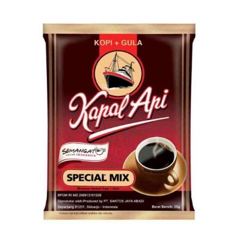 

KAPAL API spesial MIX 24g HANYA 1 PCS KPL077