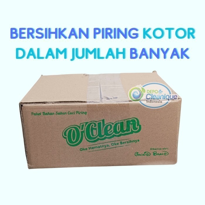 Oclean Bahan Pembuat Sabun Cuci Piring Aroma Jeruk Nipis Jadi 10 Liter