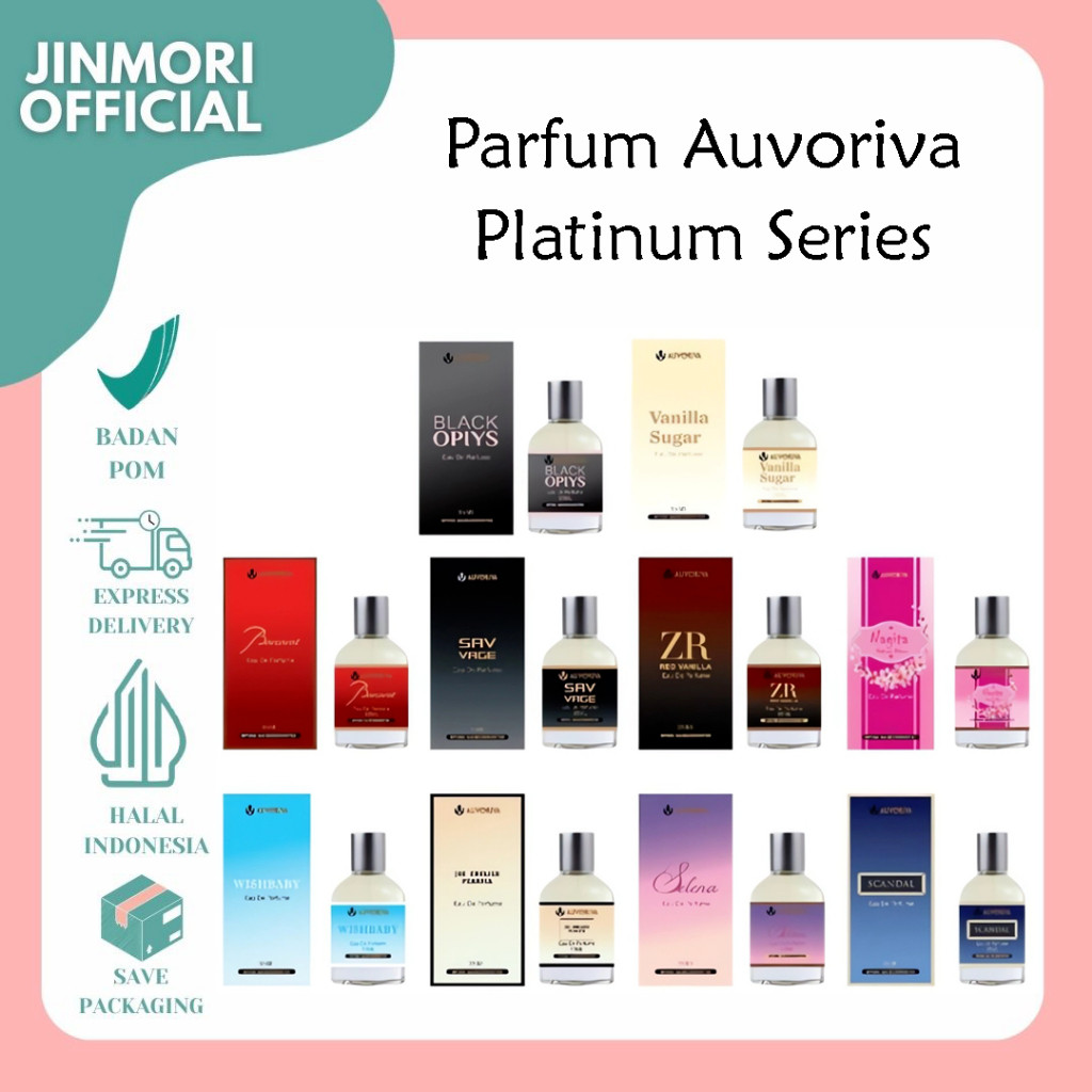 TERBARU JM - [BPOM] Parfum Le labo 35ml Platinum / Eau De Parfum Nagita Slavina 35ml / Parfum Wanita