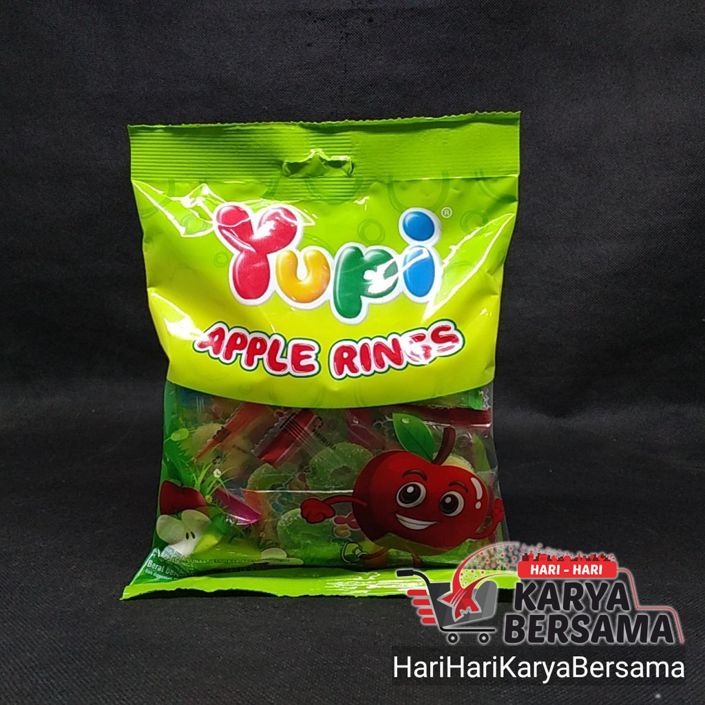 

PERMEN YUPI APPLE RINGS 108GR