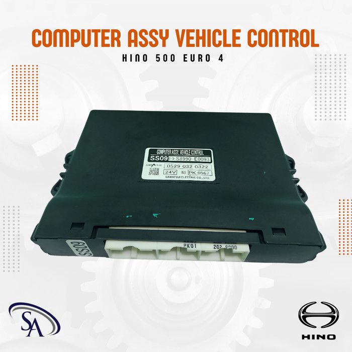 ECU Computer Assy Vehicle Control hino 500 Euro4 Asli Copotan S8990-E0093