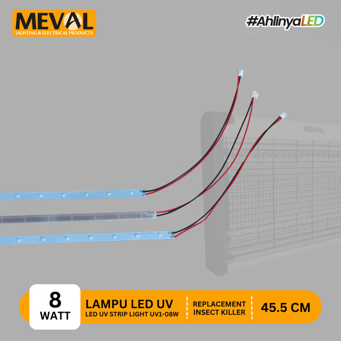MEVAL lampu pengganti insect killer (UV1-08W)