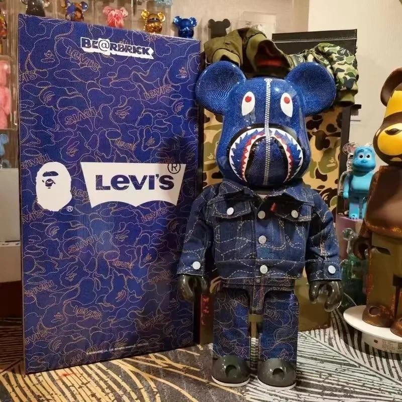 

Bear-brick1000% Violent Bear Living Room Decoration, Trendy Violent Bear Doll, 70 Cm High, 1:1 Restoration of High Quality