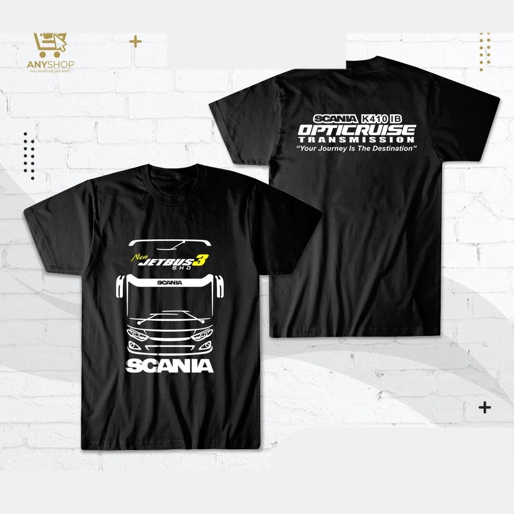 Kaos Baju Bismania Bus ManiaScania Jetbus 3 Shd Kaos Otomotif