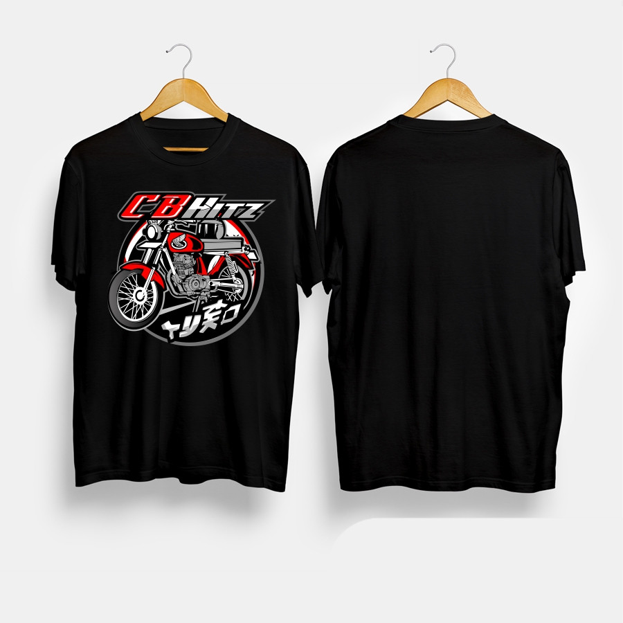 Kaos Baju Motor Honda CB Hitz Classic Kaos Otomotif