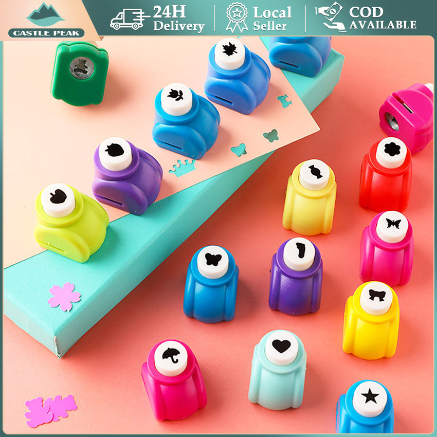 

Embossing Paper Puncher Mini Art Craft ScrapBook / Paper Cutting Puncher DIY / Mini Paper Puncher Berbagai Bentuk / DIY Craft Puncher Bentuk Beragam