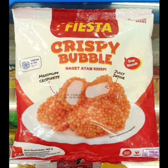 

Fiesta Nugget Crispy Bubble 400gr