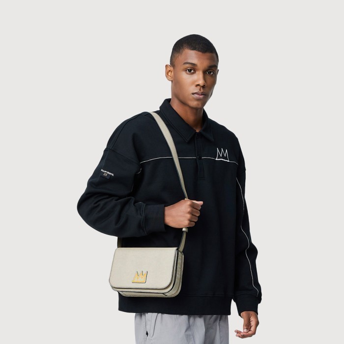 BRAUN BUFFEL BASQUIAT SMALL CROSSBODY BAG