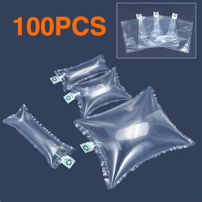 

100pcs 10×15 15×20 10×20cm Kantong Udara Air Bubble Bubble Wrap Packing