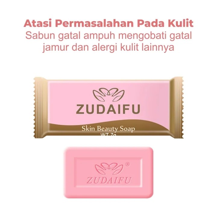 Sabun Zudaifu Sabun Gatal Eksim Sangat Ampuh Menghilangkan Gatal Jamur Kudis Panu Biang Keringat Sab